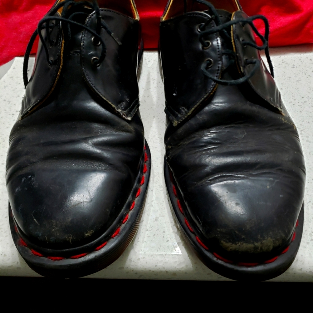Men's Doc Marten shoe. MADE IN ENGLAND.